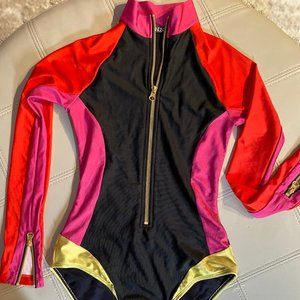 NEW SEXY-  LONG SLEEVE ONE PIECE SWIMSUIT SIZE M
